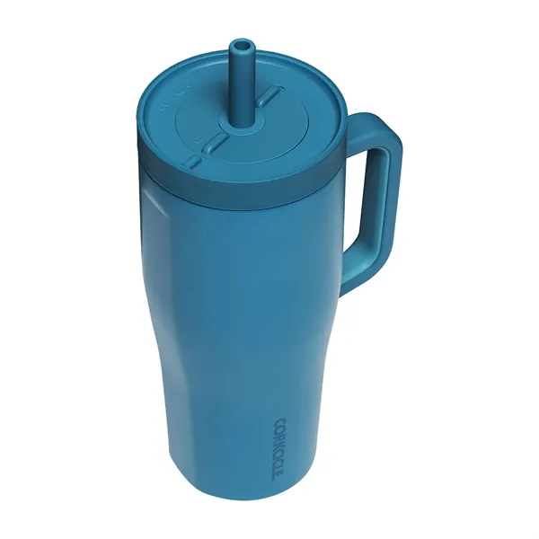 22 oz. travel tumbler with handle, leakproof lid, straw and silicone... from ASI 56070 Gemline / Gemline®