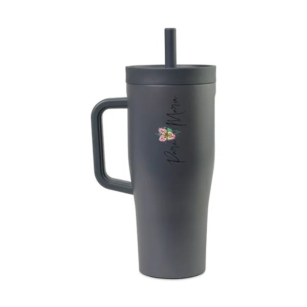 22 oz. travel tumbler with handle, leakproof lid, straw and silicone... from ASI 56070 Gemline / Gemline®