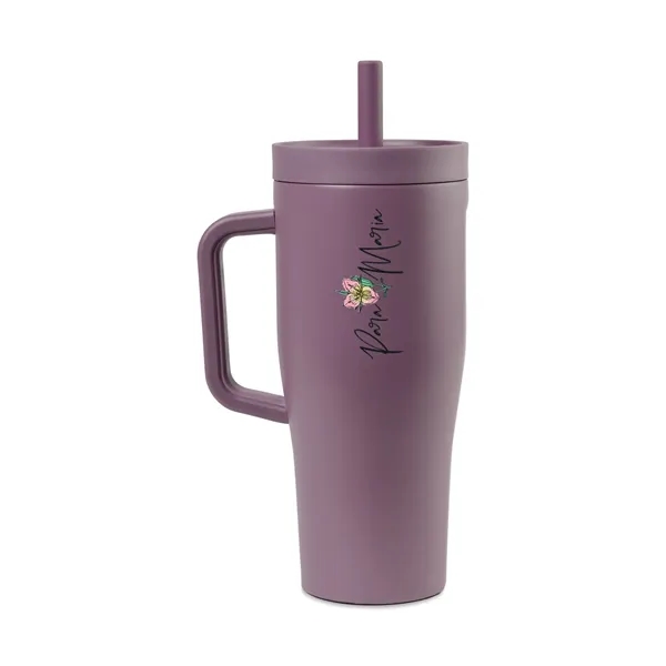 22 oz. travel tumbler with handle, leakproof lid, straw and silicone... from ASI 56070 Gemline / Gemline®