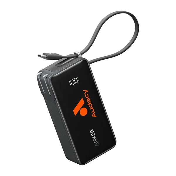 10,000mAh power bank with foldable charger and built-in USB-C cable.... from ASI 56070 Gemline / Gemline®