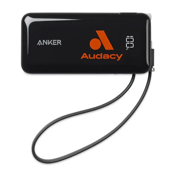 10,000mAh power bank with foldable charger and built-in USB-C cable.... from ASI 56070 Gemline / Gemline®