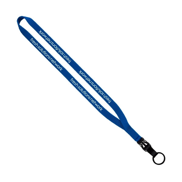 1/2" x 16" smooth nylon lanyard with slide-release.... from ASI 88060 Snugz/USA Inc / SnugZ USA®