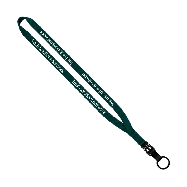 1/2" x 16" smooth nylon lanyard with slide-release.... from ASI 88060 Snugz/USA Inc / SnugZ USA®