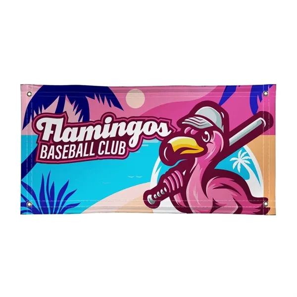 This lightweight and fade-resistant banner is great for indoor or outdoor... from ASI 87188 Showdown Displays