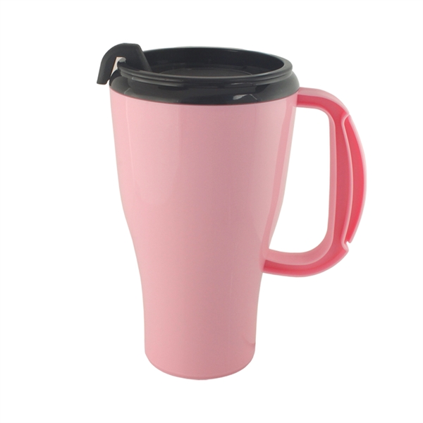The 16 oz Insulated Omega mug has a high-gloss finish and... from ASI 93520 Ventura Inc