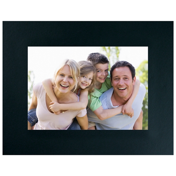 Leatherette wrapped photo frame, 5" x 7".... from ASI 93520 Ventura Inc