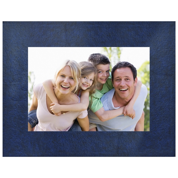 Leatherette wrapped photo frame, 5" x 7".... from ASI 93520 Ventura Inc