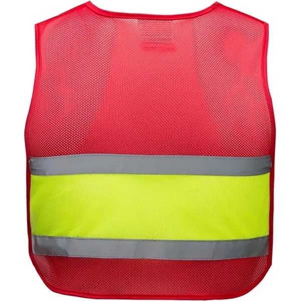 Kids safety vest w/1" silver reflective tape.... from ASI 58492 GSS Safety LLC