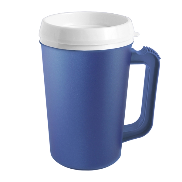 The 22 oz Grande mug has a matte finish and a... from ASI 93520 Ventura Inc
