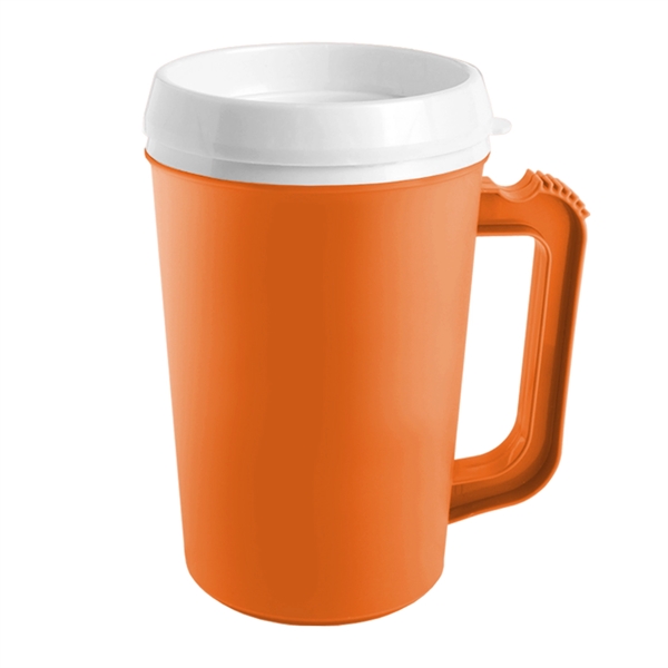The 22 oz Grande mug has a matte finish and a... from ASI 93520 Ventura Inc