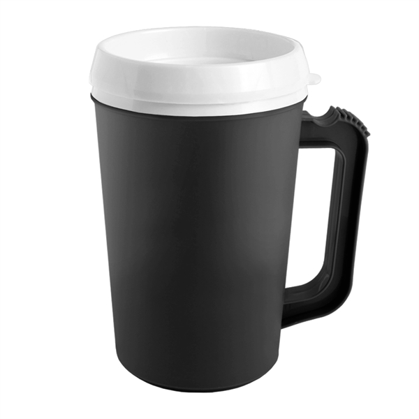 The 22 oz Grande mug has a matte finish and a... from ASI 93520 Ventura Inc