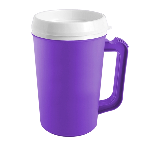 The 22 oz Grande mug has a matte finish and a... from ASI 93520 Ventura Inc