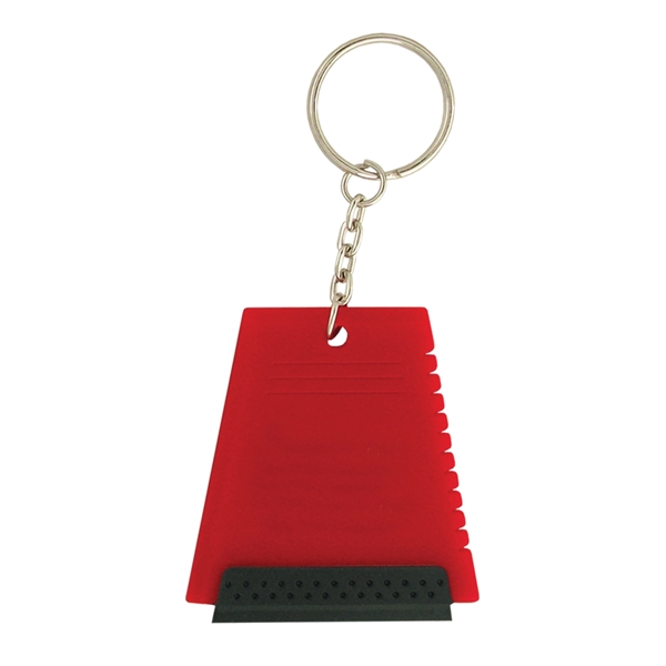 ICE SCRAPER KEYTAGS, 1 11/18" x 2 1/4" x .125".... from ASI 93520 Ventura Inc