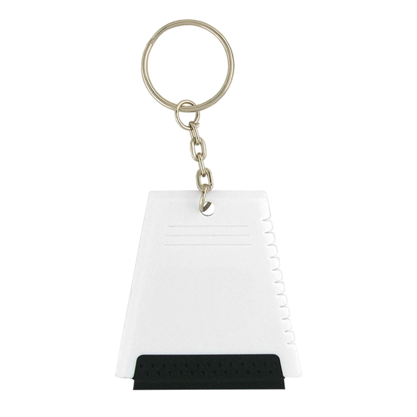 ICE SCRAPER KEYTAGS, 1 11/18" x 2 1/4" x .125".... from ASI 93520 Ventura Inc