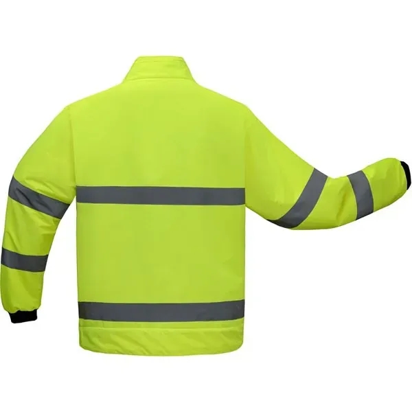 Class 3 waterproof parka with fleece lining.... from ASI 58492 GSS Safety LLC