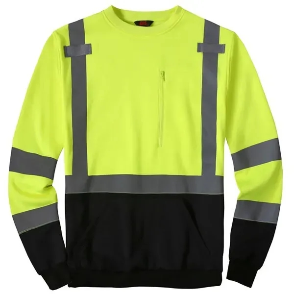 Crewneck sweatshirt with black bottom.... from ASI 58492 GSS Safety LLC / GSS Safety