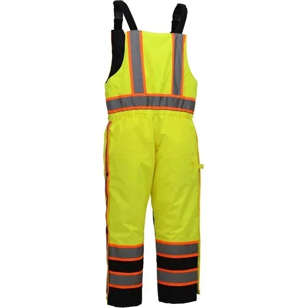 Non-ANSI premium two tone poly-filled winter insulated bibs with multi pockets.... from ASI 58492 GSS Safety LLC