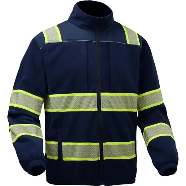 ONYX enhanced visibility fleece full zip hoodie.... from ASI 58492 GSS Safety LLC