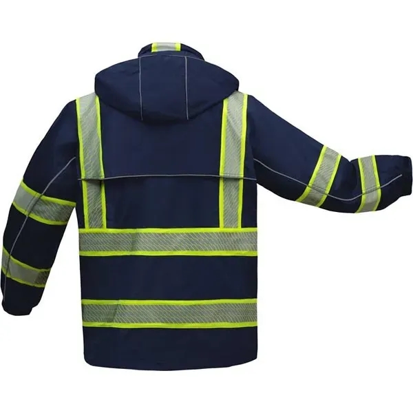 ONYX enhanced visibility rain jacket with teflon protector.... from ASI 58492 GSS Safety LLC