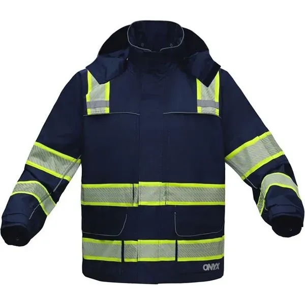 ONYX enhanced visibility rain jacket with teflon protector.... from ASI 58492 GSS Safety LLC