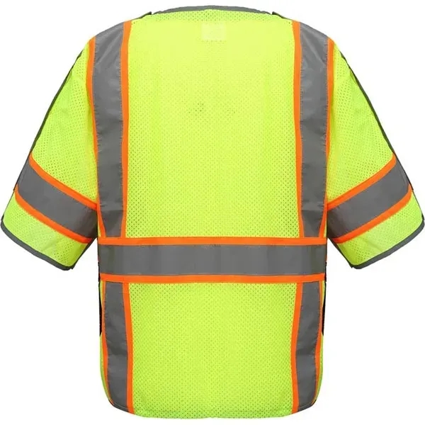 Class 3 breakaway vest with reflective piping.... from ASI 58492 GSS Safety LLC