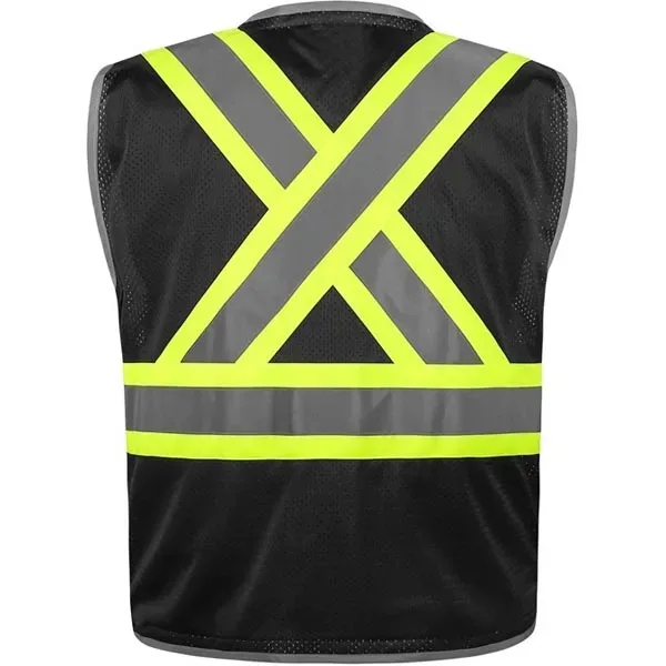 HYPE-LITE safety vest w/X back.... from ASI 58492 GSS Safety LLC