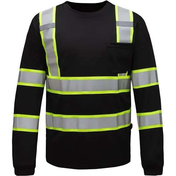 Two tone long sleeve t-shirt.... from ASI 58492 GSS Safety LLC