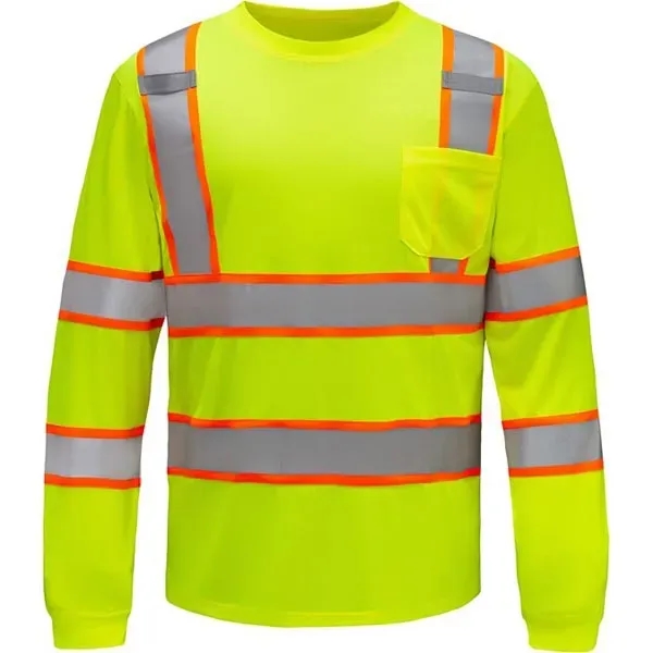 Two tone long sleeve t-shirt.... from ASI 58492 GSS Safety LLC