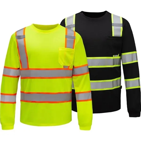 Two tone long sleeve t-shirt.... from ASI 58492 GSS Safety LLC