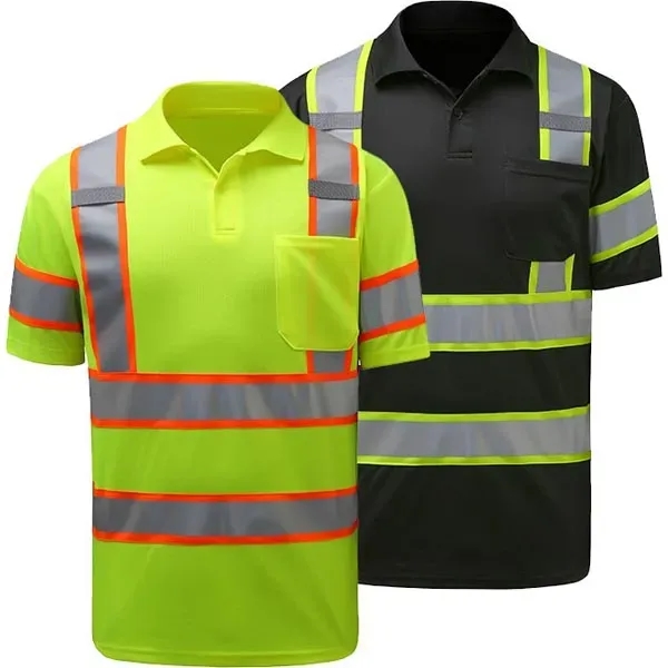 Two tone short sleeve polo shirt.... from ASI 58492 GSS Safety LLC