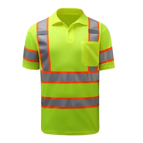 Two tone short sleeve t-shirt.... from ASI 58492 GSS Safety LLC