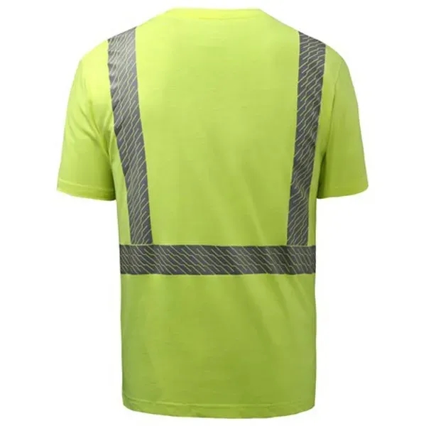 GSS Eco-Green safety t-shirt with short sleeves - Class-2.... from ASI 58492 GSS Safety LLC