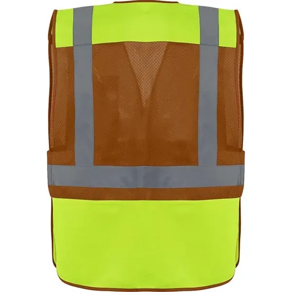 Class 2 public safety vest with adjustable waist.... from ASI 58492 GSS Safety LLC
