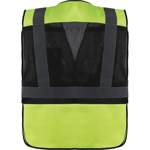 Class 2 public safety vest with adjustable waist.... from ASI 58492 GSS Safety LLC