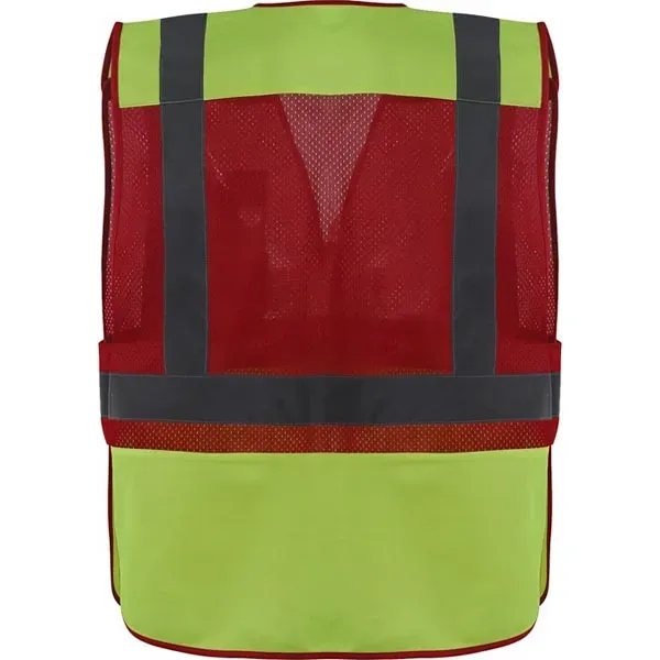 Class 2 public safety vest with adjustable waist.... from ASI 58492 GSS Safety LLC