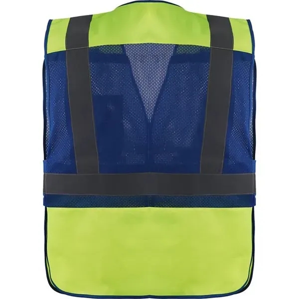 Class 2 public safety vest with adjustable waist.... from ASI 58492 GSS Safety LLC