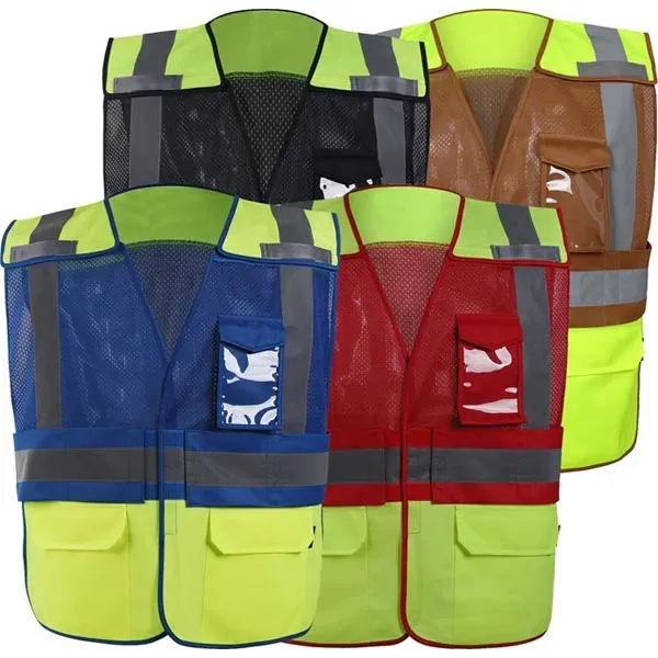 Class 2 public safety vest with adjustable waist.... from ASI 58492 GSS Safety LLC