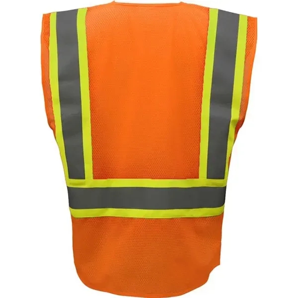 Class 2 two tone vest w/black bottom... from ASI 58492 GSS Safety LLC