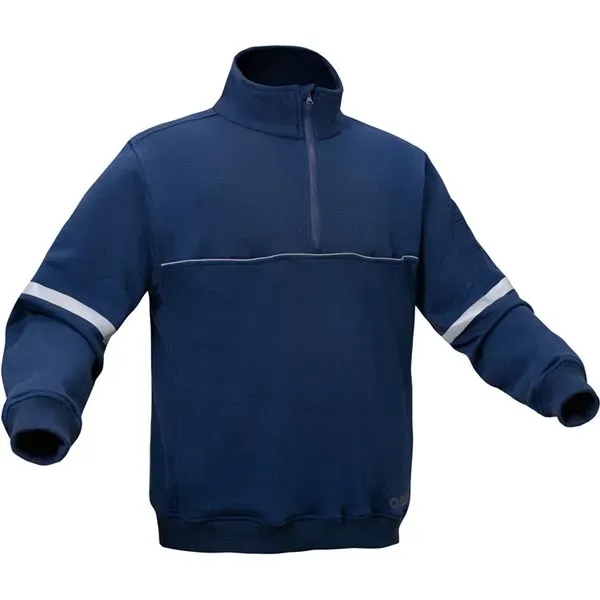 Quartz 100% cotton job shirt with 1/4 zipper.... from ASI 58492 GSS Safety LLC / GSS Safety