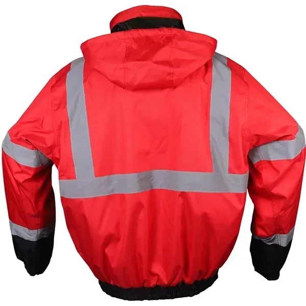 Non-ANSI waterproof bomber jacket with black bottom.... from ASI 58492 GSS Safety LLC
