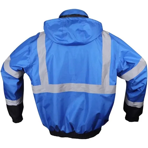 Non-ANSI waterproof bomber jacket with black bottom.... from ASI 58492 GSS Safety LLC