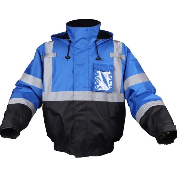 Non-ANSI waterproof bomber jacket with black bottom.... from ASI 58492 GSS Safety LLC