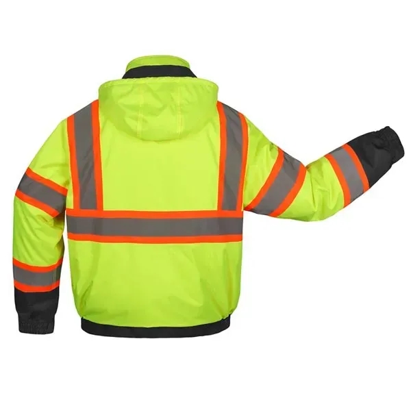 Ripstop winter bomber jacket with waterproof ripstop shell & poly fill... from ASI 58492 GSS Safety LLC