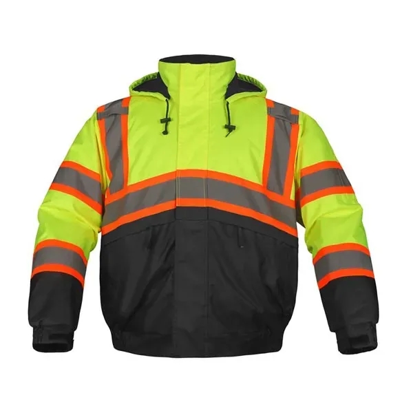 Ripstop winter bomber jacket with waterproof ripstop shell & poly fill... from ASI 58492 GSS Safety LLC