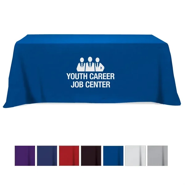 4-sided poly/cotton table cover... from ASI 61125 Hit Promotional Products / Hit®