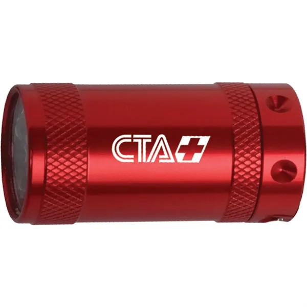 Metal flashlight with five LED lights.... from ASI 54100 Fields Manufacturing Inc / TargetLine®