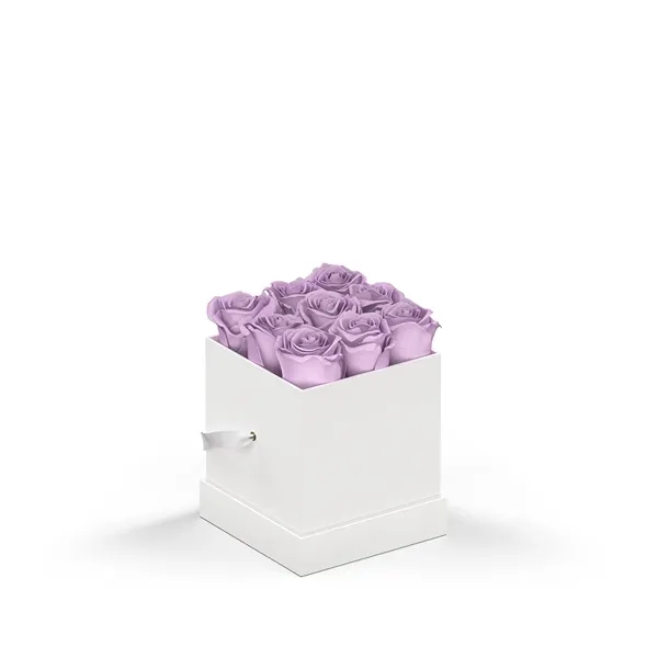 Arrangement of 9 roses in a square hat box.... from ASI 61125 Hit Promotional Products / Hit®
