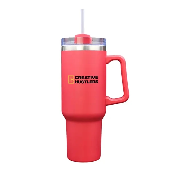 40 oz Twist Closure Straw Lid Tumbler... from ASI 31517 Admart Products