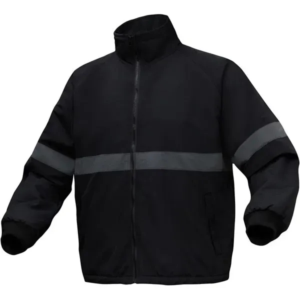 Enhanced visibility nylon waterproof parka jacket with fleece lining... from ASI 58492 GSS Safety LLC