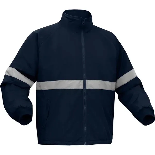 Enhanced visibility nylon waterproof parka jacket with fleece lining... from ASI 58492 GSS Safety LLC
